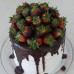  Strawberry Divine 4 Storey Cake  (D, V, 4L)